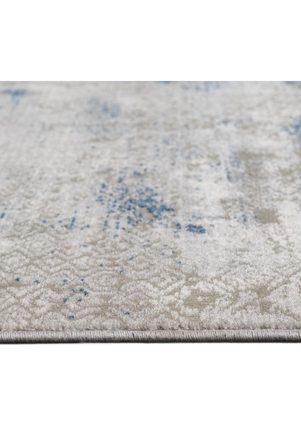 Delta Modern Gri Akrilik Dikdörtgen Modern Desenli Akrilik Hav Vermeyen Leke Tutmayan Kolay Temizlenen Yumuşak Makine Salon Yolluk Mutfak Halı modelleri