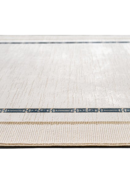 Tumkur Çerçeveli Krem Akrilik Dikdörtgen Modern Desenli Akrilik Hav Vermeyen Leke Tutmayan Kolay Temizlenen Yumuşak Makine Salon Yolluk Mutfak Halı fiyatları