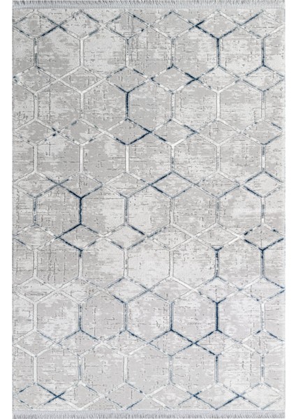 Anglesea Geometrik Gri Akrilik Dikdörtgen Modern Desenli Akrilik Hav Vermeyen Leke Tutmayan Kolay Temizlenen Yumuşak Makine Salon Yolluk Mutfak Halı fırsatları