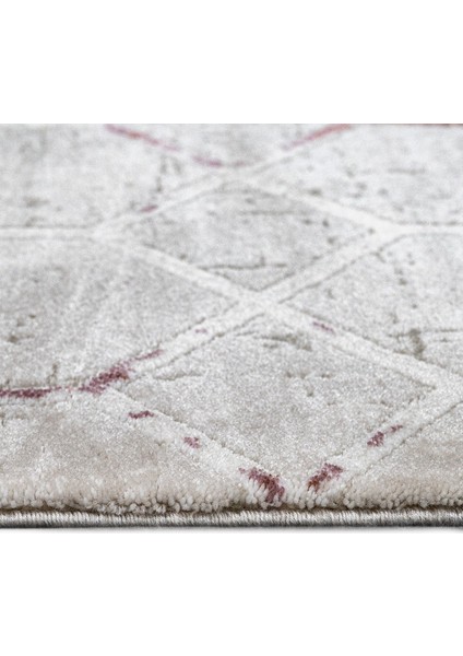 Darcy Geometrik Gri Akrilik Kare Modern Desenli Akrilik Hav Vermeyen Leke Tutmayan Kolay Temizlenen Yumuşak Makine Salon Yolluk Mutfak Halı fiyatları