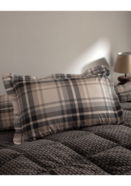 Beth Çift Kişilik Welsoft Uyku Seti - Antrasit