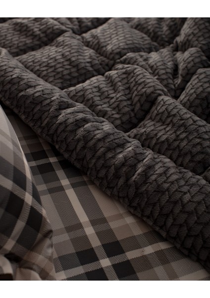 Beth Çift Kişilik Welsoft Uyku Seti - Antrasit