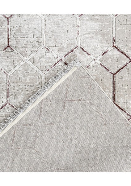 Darcy Geometrik Gri Akrilik Dikdörtgen Modern Desenli Akrilik Hav Vermeyen Leke Tutmayan Kolay Temizlenen Yumuşak Makine Salon Yolluk Mutfak Halı modelleri