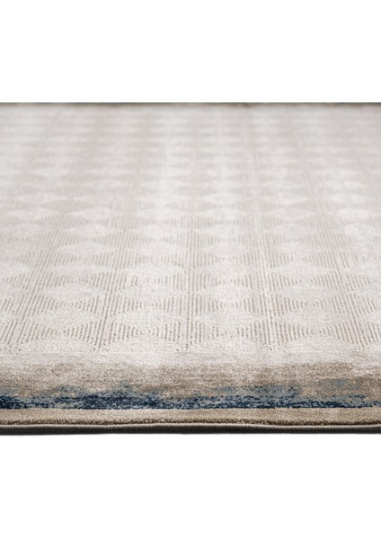 Damoh Çerçeveli Krem Akrilik Dikdörtgen Modern Desenli Akrilik Hav Vermeyen Leke Tutmayan Kolay Temizlenen Yumuşak Makine Salon Yolluk Mutfak Halı fiyatları