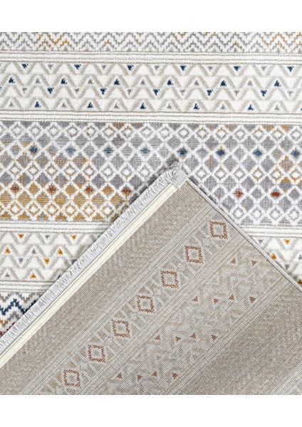 Ghadeer Figürlü Gri Akrilik Dikdörtgen Modern Desenli Akrilik Hav Vermeyen Leke Tutmayan Kolay Temizlenen Yumuşak Makine Salon Yolluk Mutfak Halı modelleri