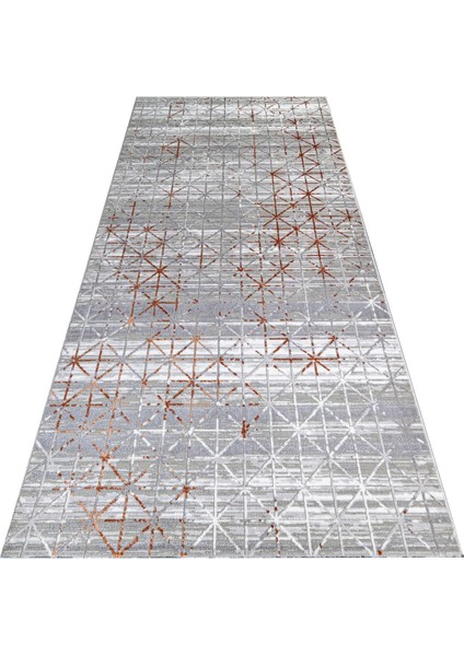 Wren Geometrik Gri Akrilik Kare Modern Desenli Akrilik Hav Vermeyen Leke Tutmayan Kolay Temizlenen Yumuşak Makine Salon Yolluk Mutfak Halı indirimleri