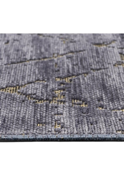 Nisreen Modern Mor Polyester Dikdörtgen Modern Desenli Akrilik Hav Vermeyen Leke Tutmayan Kolay Temizlenen Yumuşak Makine Salon Yolluk Mutfak Halı modelleri