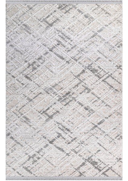 Vaikom Modern Gri Pamuk Dikdörtgen Modern Desenli Akrilik Hav Vermeyen Leke Tutmayan Kolay Temizlenen Yumuşak Makine Salon Yolluk Mutfak Halı fırsatları