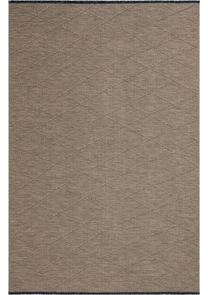 Serenade Geometrik Vizon Polyester Dikdörtgen Modern Desenli Akrilik Hav Vermeyen Leke Tutmayan Kolay Temizlenen Yumuşak Makine Salon Yolluk Mutfak Halı