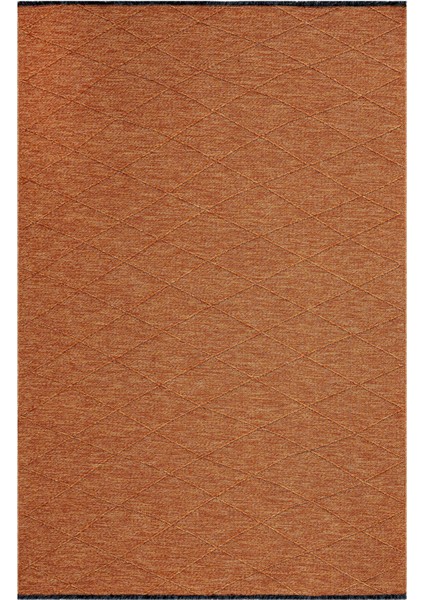 Nebula Geometrik Turuncu Polyester Dikdörtgen Modern Desenli Akrilik Hav Vermeyen Leke Tutmayan Kolay Temizlenen Yumuşak Makine Salon Yolluk Mutfak Halı