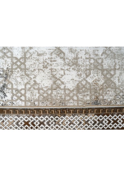 La Spezia Çerçeveli Vizon Mikrofiber Dikdörtgen Modern Desenli Akrilik Hav Vermeyen Leke Tutmayan Kolay Temizlenen Yumuşak Makine Salon Yolluk Mutfak Halı modelleri