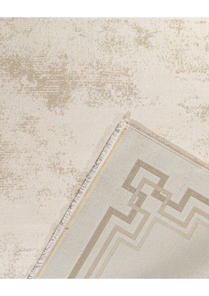 Roorkee Çerçeveli Bej Akrilik Dikdörtgen Modern Desenli Akrilik Hav Vermeyen Leke Tutmayan Kolay Temizlenen Yumuşak Makine Salon Yolluk Mutfak Halı modelleri