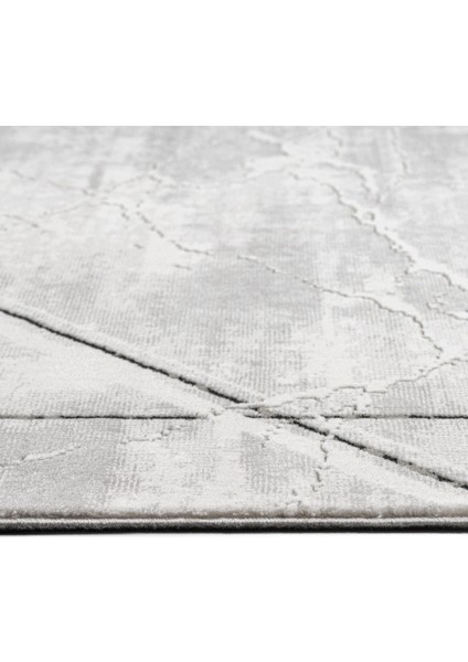 Lalitpur Geometrik Gri Akrilik Dikdörtgen Modern Desenli Akrilik Hav Vermeyen Leke Tutmayan Kolay Temizlenen Yumuşak Makine Salon Yolluk Mutfak Halı fiyatları