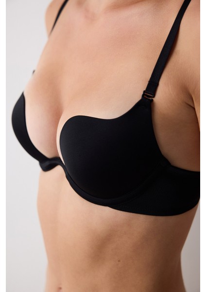 Shelly Push Up Siyah Sütyen modelleri
