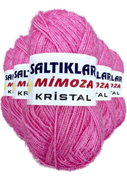 5 Adet Mimoza Kristal Işıltılı Şal Patik Yelek Ipi 14