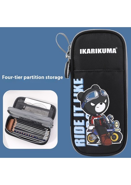 Kalem Çantası İlkokul Öğrencileri Büyük Kapasiteli Kırtasiye Kutusu (Yurt Dışından)