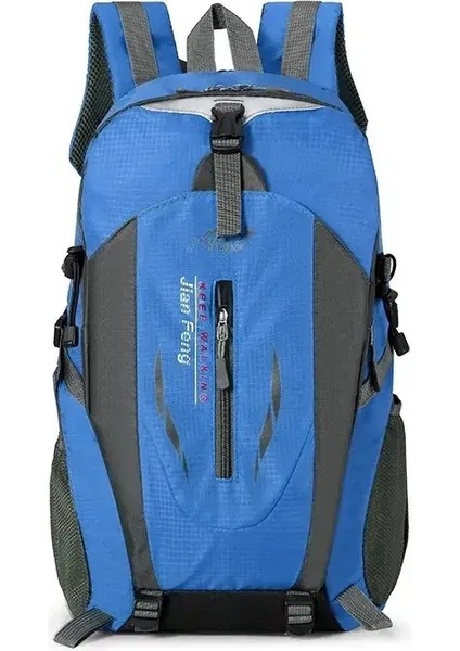 Açık Seyahat Sırt Çantası Moda Yürüyüş Sırt Çantaları Erkekler Tırmanıyor Seyahat Sırt Çantası Klasik Spor Seyahat Backpackscolor: Mavi (Yurt Dışından)