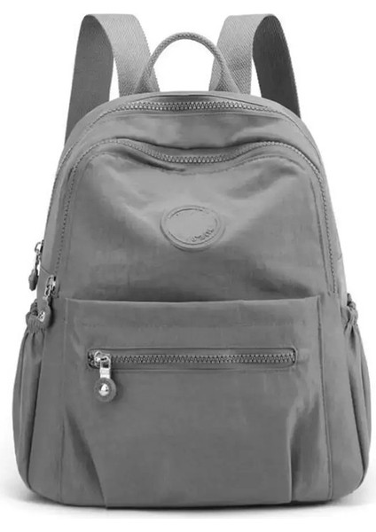 Büyük Kapasiteli Omuz Çantası Çok Yönlü Su Geçirmez Hafif Mini Sırt Çantası Aşınmaya Dalı Küçük Sırt Çantası Seyahat Rengi: Gri (Yurt Dışından)