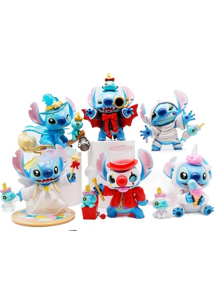 Stitch'in Ilginç Günlüğü Heykelcik Yıldız Bebek Stitch Bebek Süsü (Yurt Dışından)