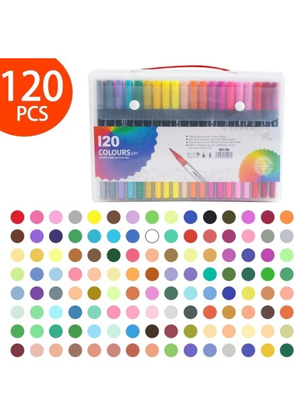 Suluboya Kalem Seti Işaretleyiciler Boyama Izleme Anahat Kalemleri (Yurt Dışından)