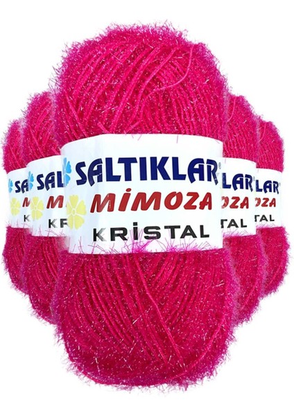 5 Adet Mimoza Kristal Işıltılı Şal Patik Yelek Ipi 21