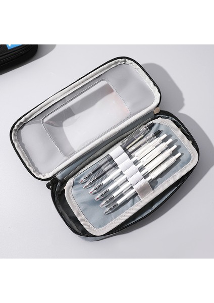 Kalem Kutusu Şeffaf Görünür Büyük Kapasiteli Kalem Kutusu (Yurt Dışından) modelleri