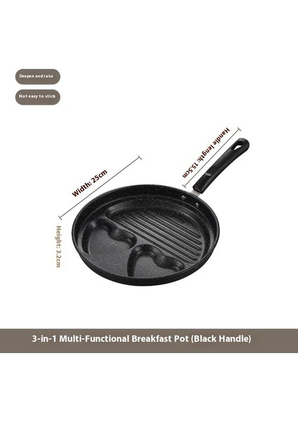 Çok Fonksiyonlu Tava Kahvaltılık Omlet Tavası (Yurt Dışından)