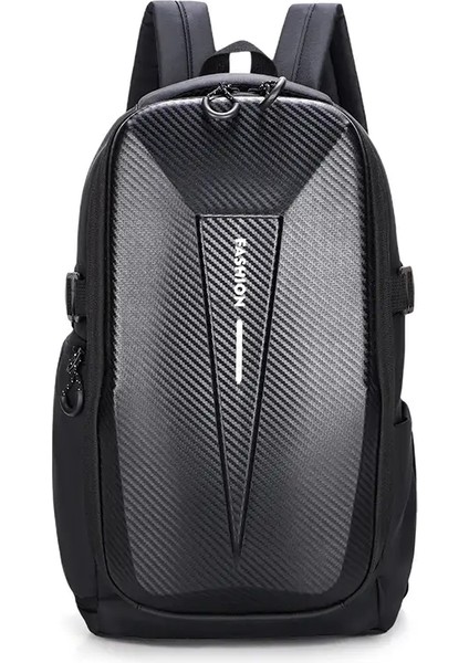Lawaia Sert Kabuk Sırt Çantası 15L Su Geçirmez Bisiklet Motosiklet Sırt Çantası Cömert Anti-Collion Iş Bilgisayar Çantası 40-25-13CM Renk: Ddddd (Yurt Dışından)