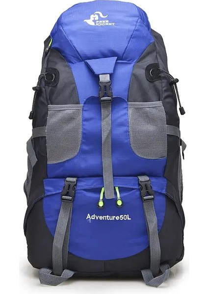 Tırmanma Sırt Çantası 50L Su Geçirmez Açık Sırt Çantası Bisiklet Yürüyüşü Sırt Çantası Trekking Kamp Çantası Dağ Sırt Çantası: Siyah (Yurt Dışından)