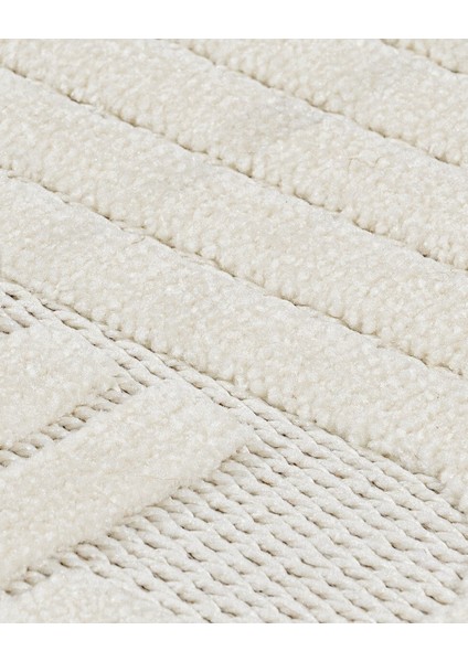 Milkwort Geometrik Krem Pamuk Dikdörtgen Modern Desenli Akrilik Hav Vermeyen Leke Tutmayan Kolay Temizlenen Yumuşak Makine Salon Yolluk Mutfak Halı fiyatları