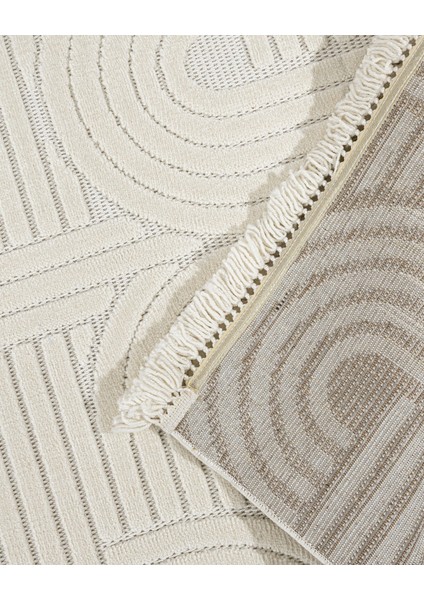 Milkwort Geometrik Krem Pamuk Dikdörtgen Modern Desenli Akrilik Hav Vermeyen Leke Tutmayan Kolay Temizlenen Yumuşak Makine Salon Yolluk Mutfak Halı indirimleri