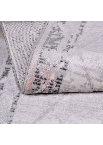 Gri Modern Etnik Desenli Akrilik Hav Vermeyen Leke Tutmayan Kolay Temizlenen Yumuşak Makine Salon Yolluk Mutfak Halı fırsatları