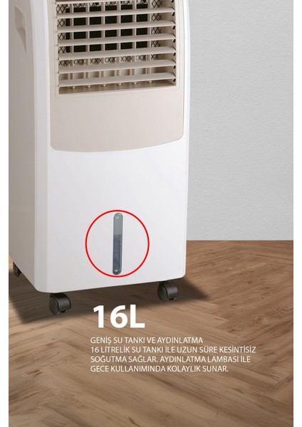 VN11 130w Uzaktan Kumandalı İyonizer Hava Soğutucu Nemlendirici indirimleri