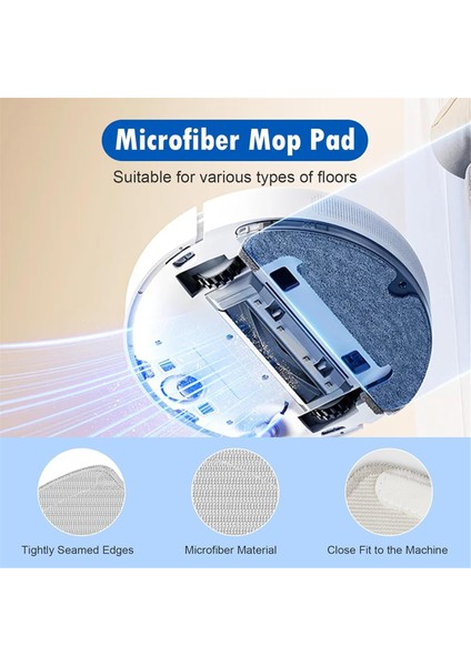 Dreame D10 Plus Gen 2 RLD32GD Elektrikli Süpürge Yedek Parçaları Için 44 Adet Fırça Filtre Toz Torbası ve Paspas Bezi Seti (Yurt Dışından) indirimleri