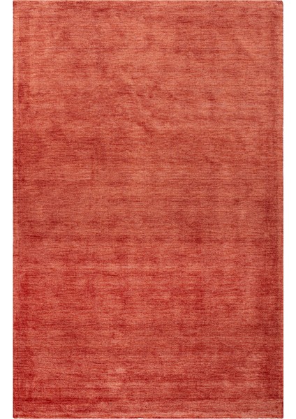 Modern Kırmızı Viskon Dikdörtgen Modern Desenli Akrilik Hav Vermeyen Leke Tutmayan Kolay Temizlenen Yumuşak Makine Salon Yolluk Mutfak Halı