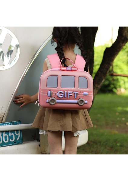 Araba Otobüs Omuz Çantası Sevimli Çocuk Omuz Çantası (Yurt Dışından)