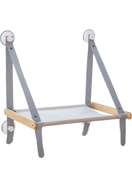 Ahşap Kedi Hamak Yüksek Emişli Katlanır Vantuz Asılı Sepet Kedi Yuvası (Yurt Dışından) fiyatları