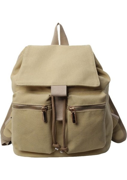 Kadın Tuval Sırt Çantası Retro Sırt Çantası (Yurt Dışından)
