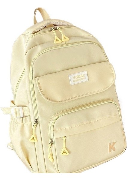 Okul Çantası Kadın Ins Orman Tarzı Çok Yönlü Niş Öğrenci Sırt Çantası Açık Hava Seyahati Büyük Kapasiteli Rahat Sırt Çantası (Yurt Dışından)