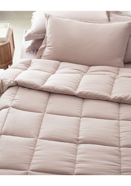 Mona Çift Kişilik Uyku Seti - Pudra