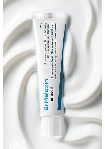 Koyu Leke Karşıtı & Yüz Kremi – Traneksamik Asit Glutatyon Niasinamid Içerikli Tx-Cream 50ML