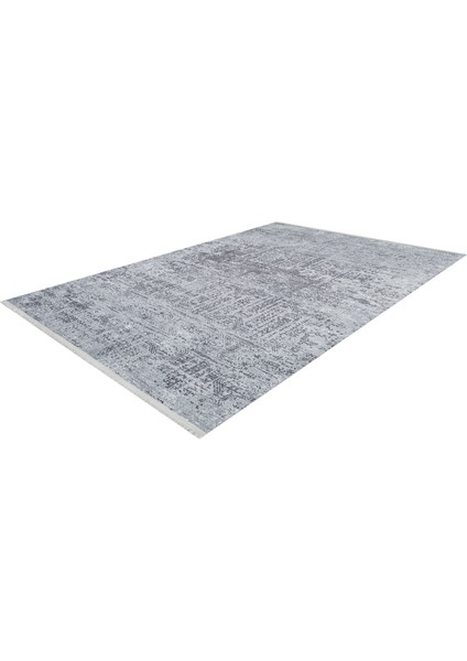 Dera Gri Modern Etnik Desenli Makinada Yıkanabilir Hav Toz Vermez Leke Tutmayan Kaymaz Taban Dijital Makine Baskı Salon Yolluk Mutfak Halı modelleri