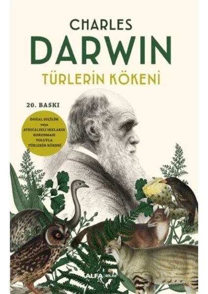 Türlerin Kökeni - Charles Darwin Karton Kapak 576 Sayfa 9. Baskı Bilimsel Kitap fiyatları
