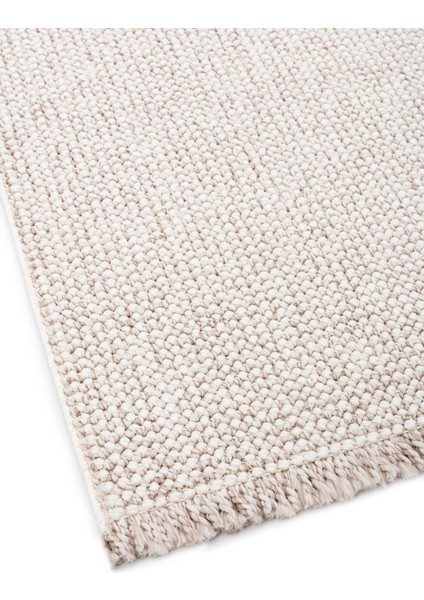 Tanisha Modern Krem Polyester Dikdörtgen Modern Desenli Akrilik Hav Vermeyen Leke Tutmayan Kolay Temizlenen Yumuşak Makine Salon Yolluk Mutfak Halı fırsatları
