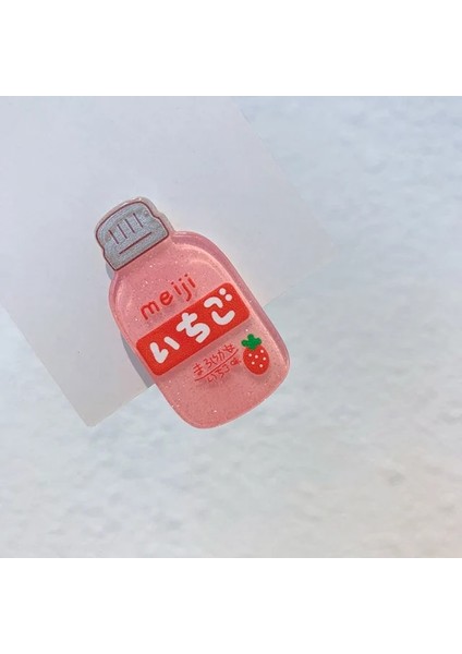 Style2 1 Adet 1 Adet Kızlar Sevimli Karikatür Içecekler Savaşlar Renkli Tokalar Çocuk Tatlı Saç Tokası Tokalarım Çocuk Moda Kadın Saç Şekillendirici Aracı (Yurt Dışından)