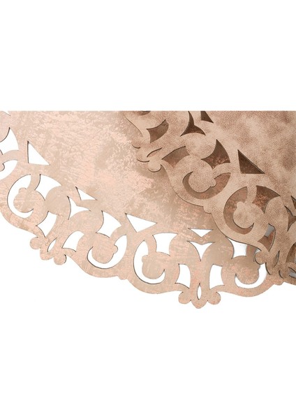 Thalgau Bakır Modern Etnik Desenli Deri Halı fırsatları