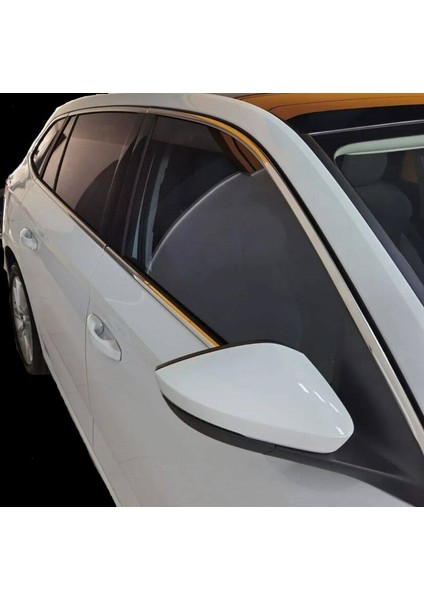 Cam Çerçeveleri Krom Üst Kalite 10 Parça Scala Hb 2020 ve Sonrası Modeller Için