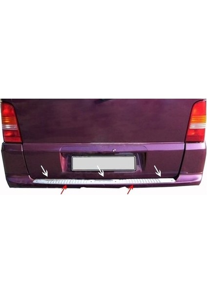 Arka Tampon Eşiği Krom Vito W638 Van 1996-2003 Arası Modeller Için fiyatları