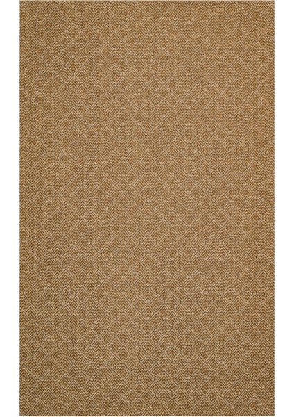 Fohnsdorf Kahverengi Geometrik Etnik Modern Desenli Akrilik Hav Vermeyen Leke Tutmayan Kolay Temizlenen Yumuşak Makine Salon Yolluk Mutfak Halı