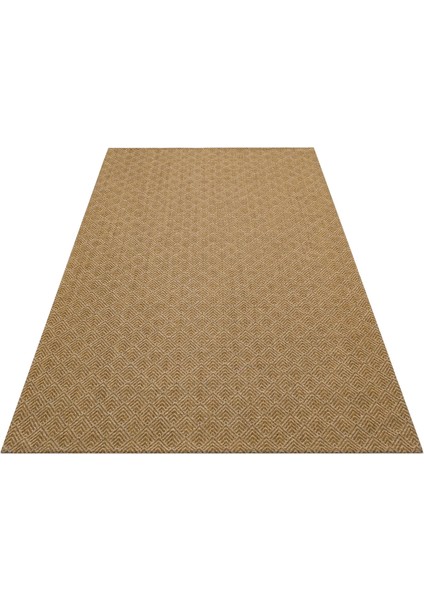 Fohnsdorf Kahverengi Geometrik Etnik Modern Desenli Akrilik Hav Vermeyen Leke Tutmayan Kolay Temizlenen Yumuşak Makine Salon Yolluk Mutfak Halı modelleri